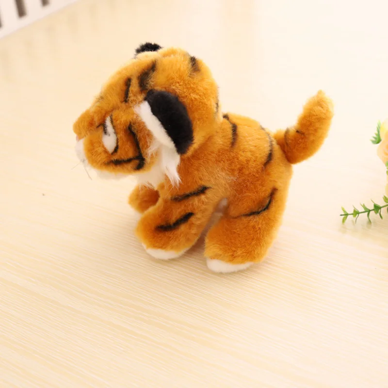 1 PC de simulación suave animales de Peluche de juguete de Peluche de tigre Animal de Peluche muñeca de algodón niños Brinquedo para el regalo de los niños Mdd40