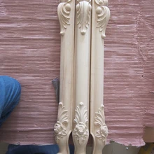 4 шт./лот, европейская деревянная резная мебель ноги диван журнальный столик ноги(A751