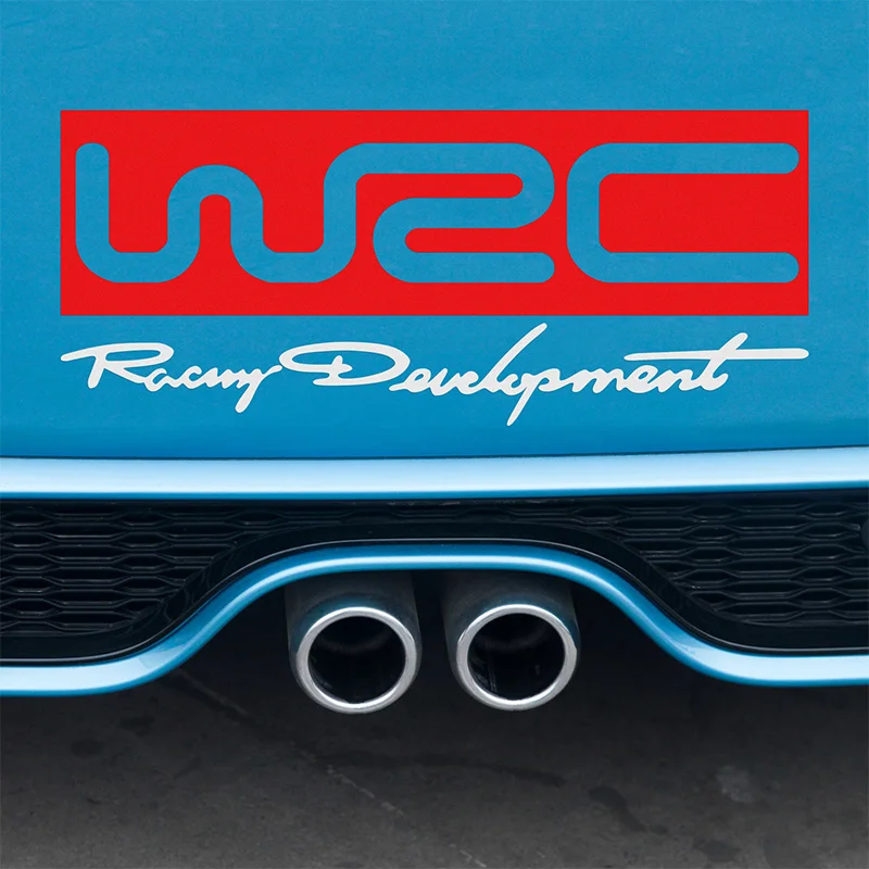 3 шт. Customiztion WRC спортивные наклейки Наклейка для автомобиля-Стайлинг BMW VW Volkswagen Ford