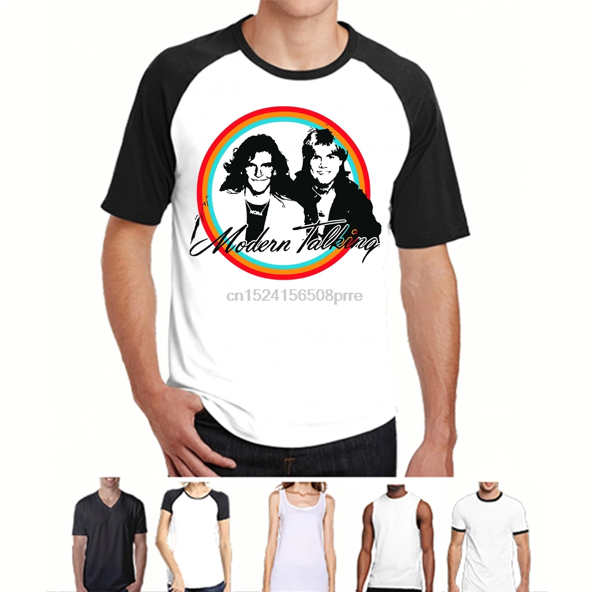 

Printed Men T Shirt Cotton tshirts O-Neck Short-Sleeve Modern Talking Women T-Shirt