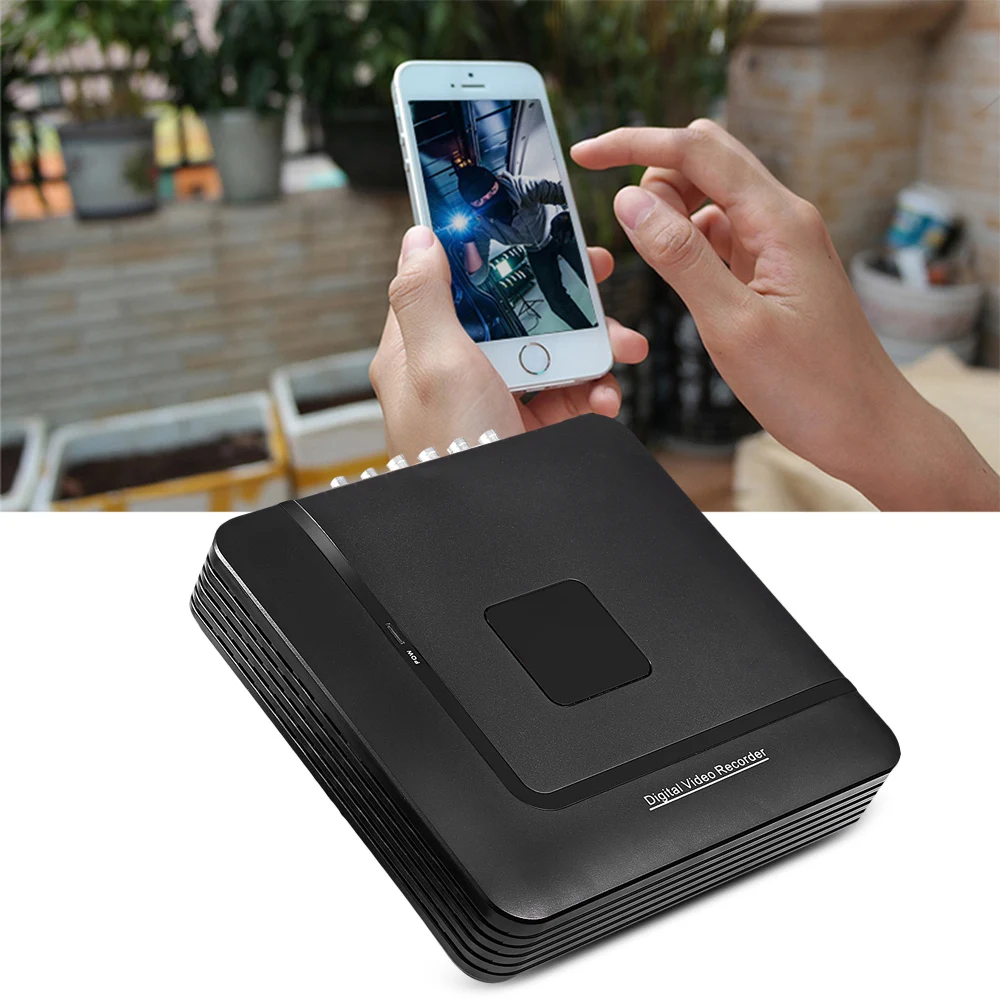 Hiseeu A1004N 1080N 4CH 5 в 1 Мини DVR VGA HDMI безопасности Системы для комплект видеонаблюдения