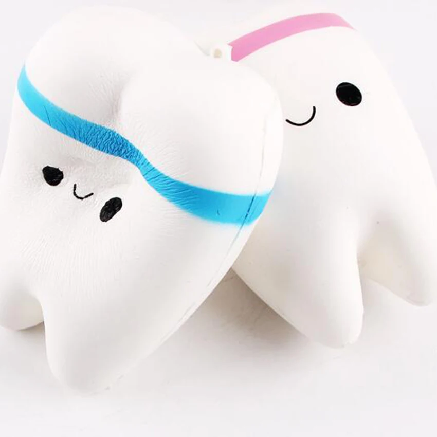 Планки Ароматические Galaxy/белые зубы Squeeze Мягкие замедлить рост мягкими стресса смешные детские игрушки ремни подарки ремесла Декор