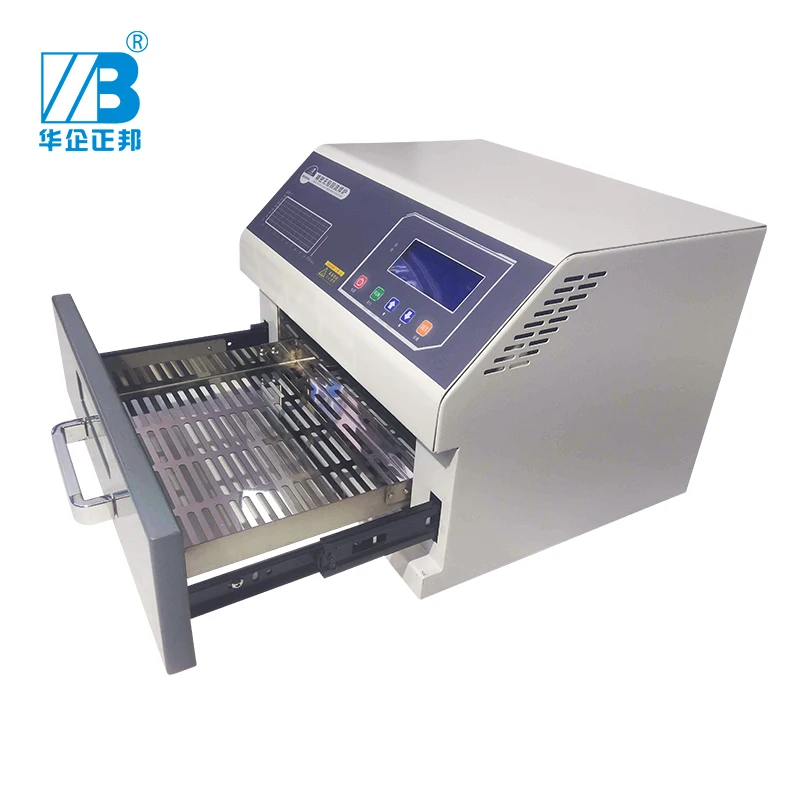 

ECO-WORTHY ZB3530HL House T962 Automatic 2400W 110/220V hot wind heating area 350*300mm IC SMD BGA Reflow Oven