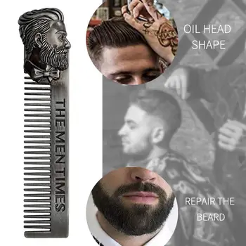 

BellyLady Men Beard Shaping Template Metal Beard Comb Hair Beard Trim Tool
