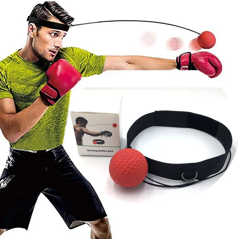 

reflex ball boxing fitness with 22g in two colors male with headband