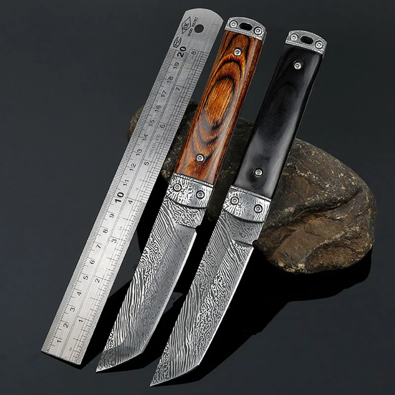 Outdoor High Hardness Sharp Blade Knife Cuchillo Fixed Blade Tactic
