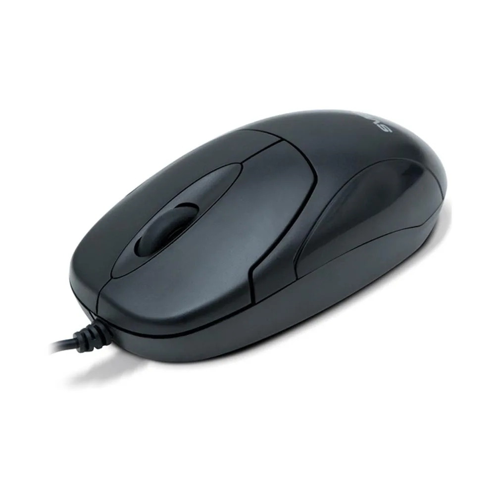 Мышь SVEN RX-111 USB чёрная (2+1кл. 800DPI цвет. картон каб. 1 5м) | Компьютеры и офис