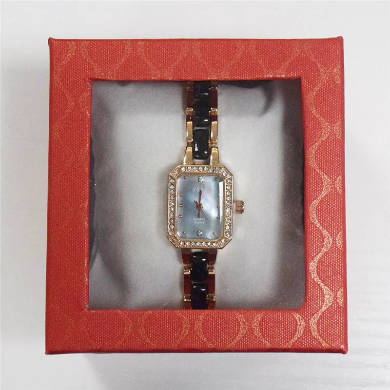 PINKSEE 3 цвета роскошные часы поле Бумага ювелирные наручные часы держатель Дисплей коробка для хранения Организатор Дело подарок