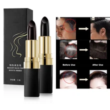 Нетоксичный одноразовый краситель для волос мгновенное серое покрытие корня цвет волос изменить крем-палочка Временная крышка белая цветная краска для волос