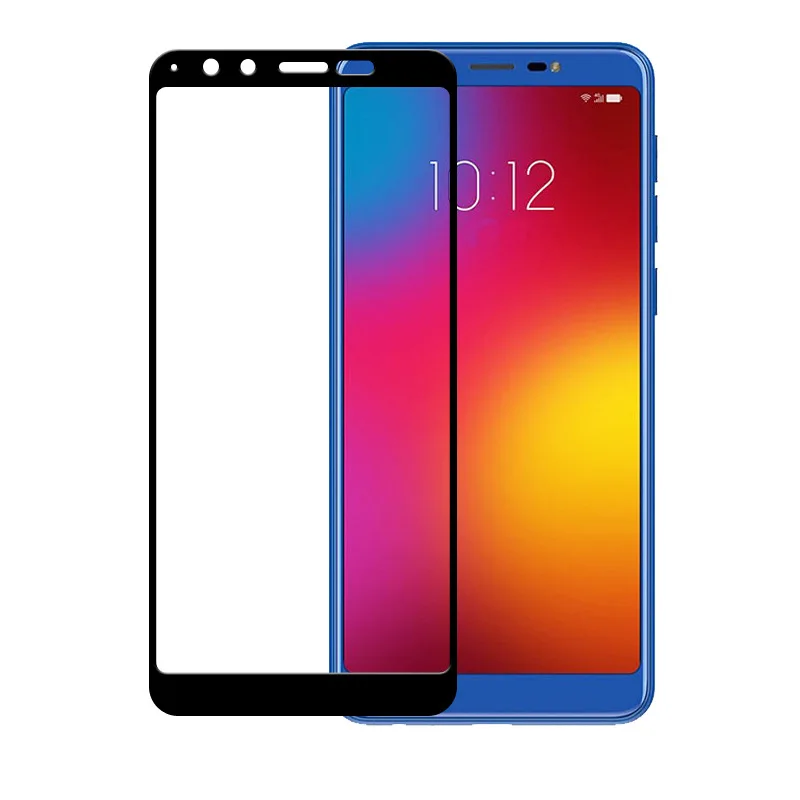 Закаленное стекло с полным покрытием для Lenovo K9 защита экрана 9H защитная пленка |