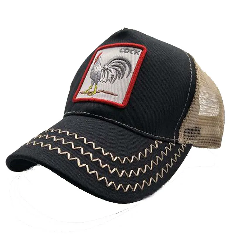 rooster baseball cap