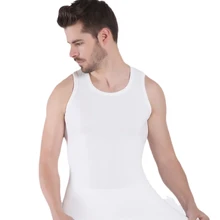 Контроль груди корсет PRAYGER гинекомастия для похудения талии тренер формирователь для мужчин большой живот стройнее Корректор осанки Топы