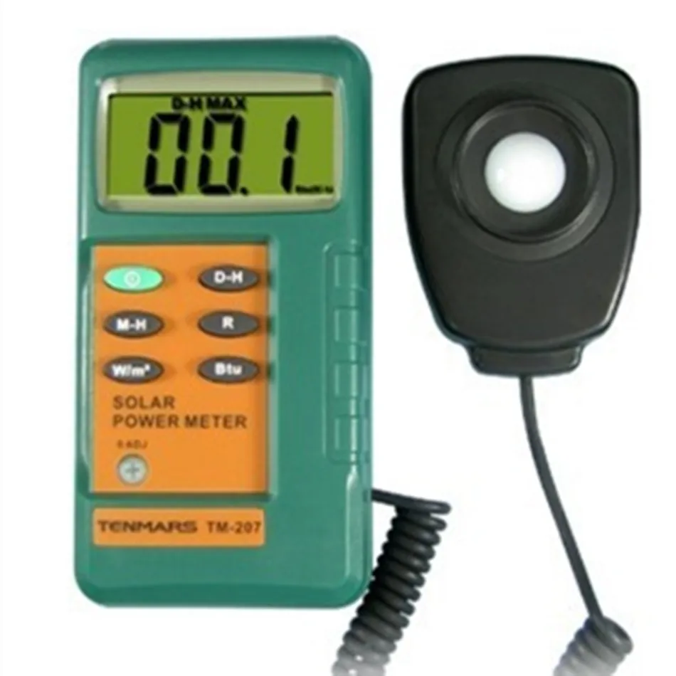 

TM-207 Solar Radiation Measurement Power Meter Transmission Power Research Research Agriculture Applications