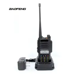 Baofeng uv-5rwp Водонепроницаемый ветчина трансивер IP65 переговорные VHF/UHF 136-174/400-520 мГц двойной-D и два -способ Радио