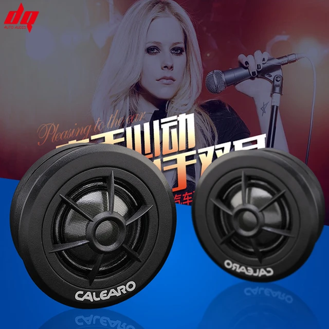 1Pair Car Speaker Dome Tweeters Power Loudspeaker 25mm Diameter Dome Small Car Audio Component Speakers colunas de som carro hot - Vimarsana News