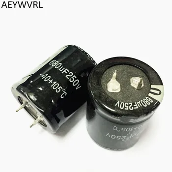 

5PCS 250v 680uf Electrolytic Capacitor Radial 680uf 250v 25x40mm