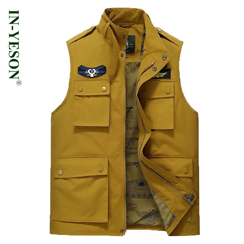 

Outdoor Tactical Vest Men Breathable Shooting Multi Pockets Vest Journalist Waistcoat Sleeveless Jacket Men Hunting Hiking Vest