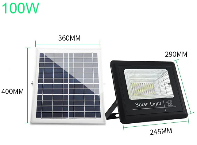 BEYLSION 10W 25W 40W 60W 100W 150W Solar LED Flood Light Outdoor Lighting Garden Light Control Waterproof Wall Lamp  (22)