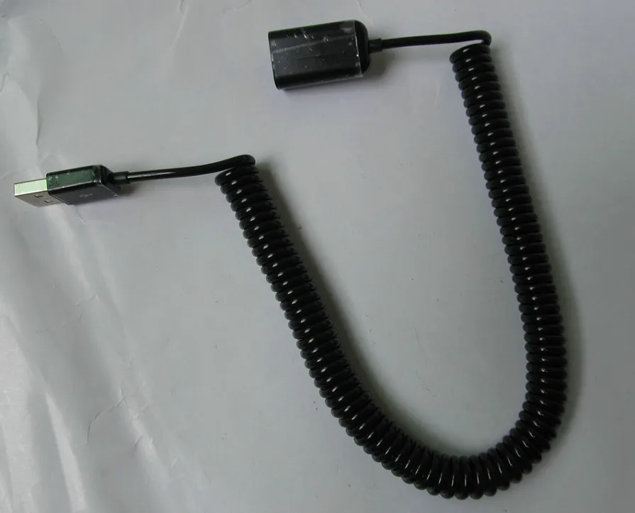 3 Article UAB A 2.0 Female To male Data line Extension Adapter curly