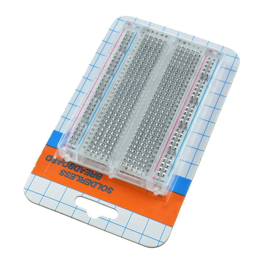 New Mini Solderless Breadboard Transparent Material 400 Points