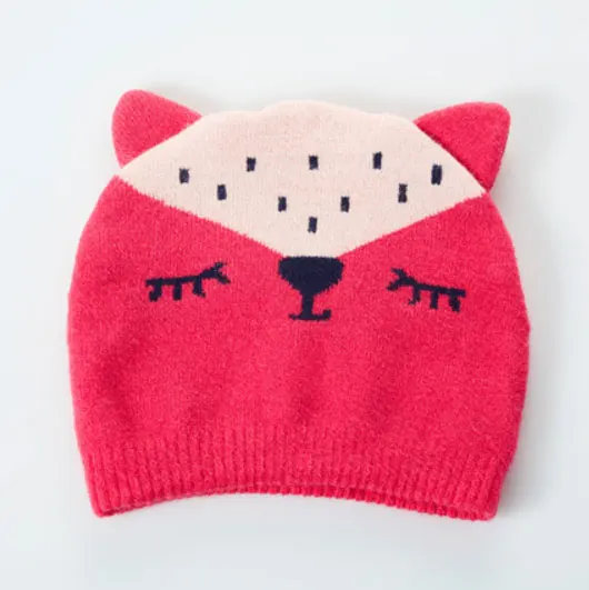 CieiK Baby Fotografie Props Newborn Cap crochet Fox Hats for Kids Boys Girls Photography Baby beanie Autumn Winter Toddler (6)
