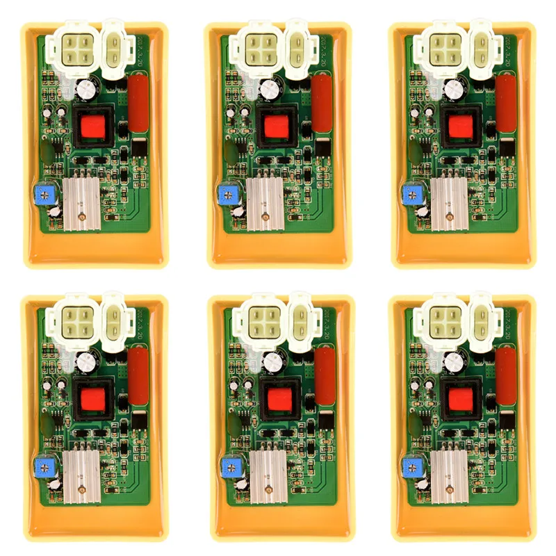 1 шт. 6PIN CDI Регулируемый DC производительность гоночная Коробка зажигания GY6 150 250 Скутер мопед мотоциклы мотоцикл