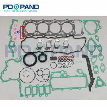 

4M40 4M40T 4M40-T Full Set Engine Overhaul Rebuilding gasket Kit ME996729 For Mitsubishi Montero Pajero Shogun Canter 2.8D/TD