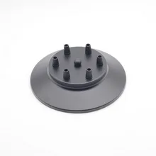 Черная Потолочная пластина лампа «сделай сам» база мульти потолок Роза Сделай Сам подвесной потолочный светильник балдахин винтажный потолочный кронштейн основание