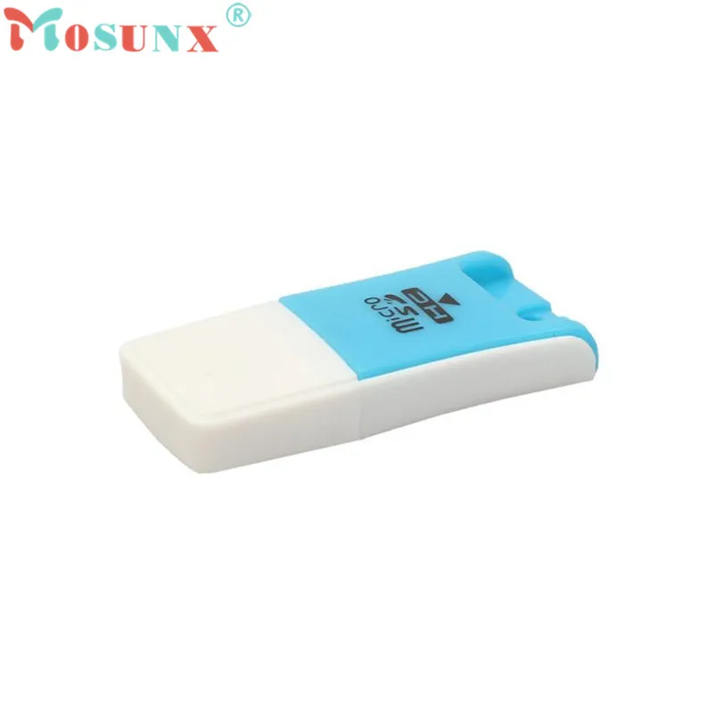 Надежный Высокоскоростной мини USB 2,0 Micro SD TF T-flash считыватель карт памяти адаптер высокопрочный пластиковый корпус