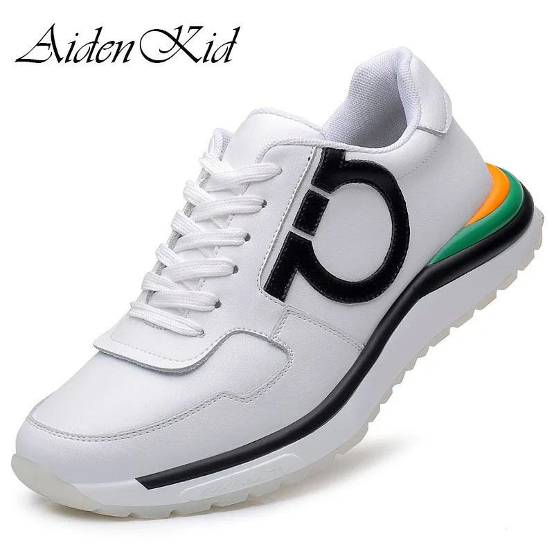 

2019 men's lace men's sports shoes high quality men's non-slip comfort casual shoes leather sports shoes breathable outdoor walk