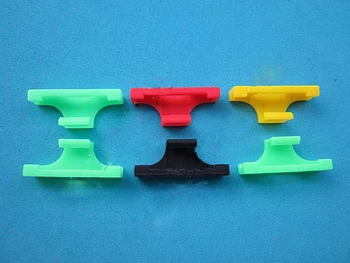 

20PCS/Lot Servo Extension Line Buckle Connector Clip Clamps Plug Holder Spare Parts for RC Models Blue/Green/Yellow/Black/Red
