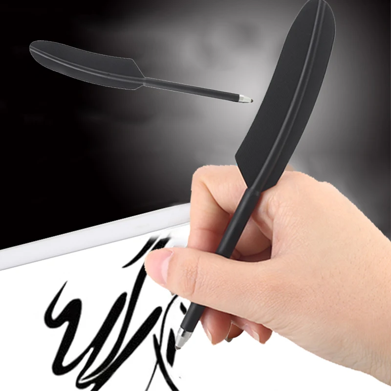 

Feather Shape Plastic Styluses Pen Touch Screen and Capacitive Pen Electromagnetic Universal Resistance Screen