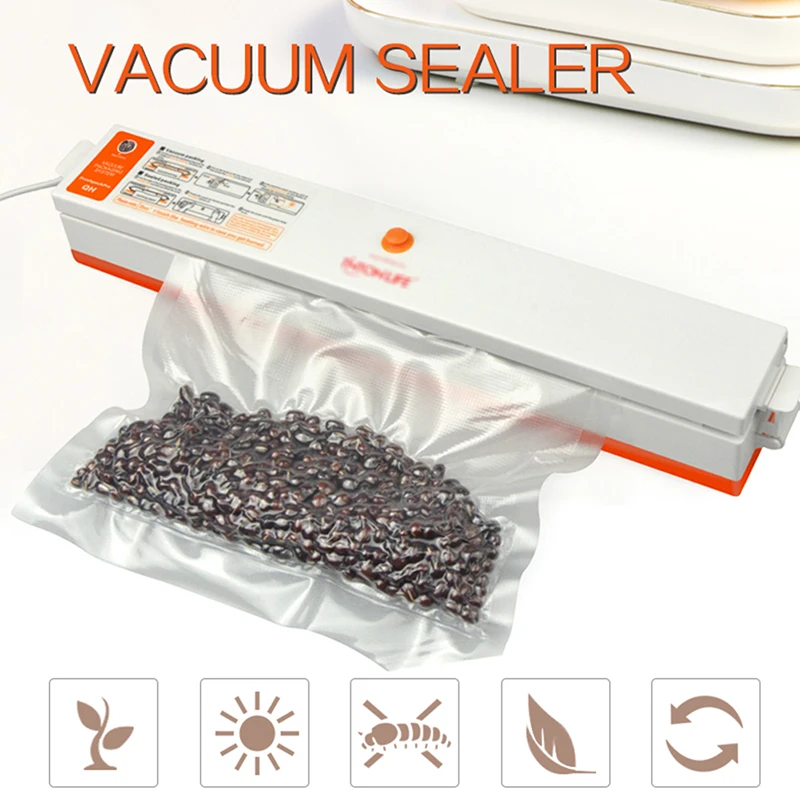 Домашний запаиватель вакуумные практичные автоматическая сушилка и влажные пищевые свежее сохранение Sealer