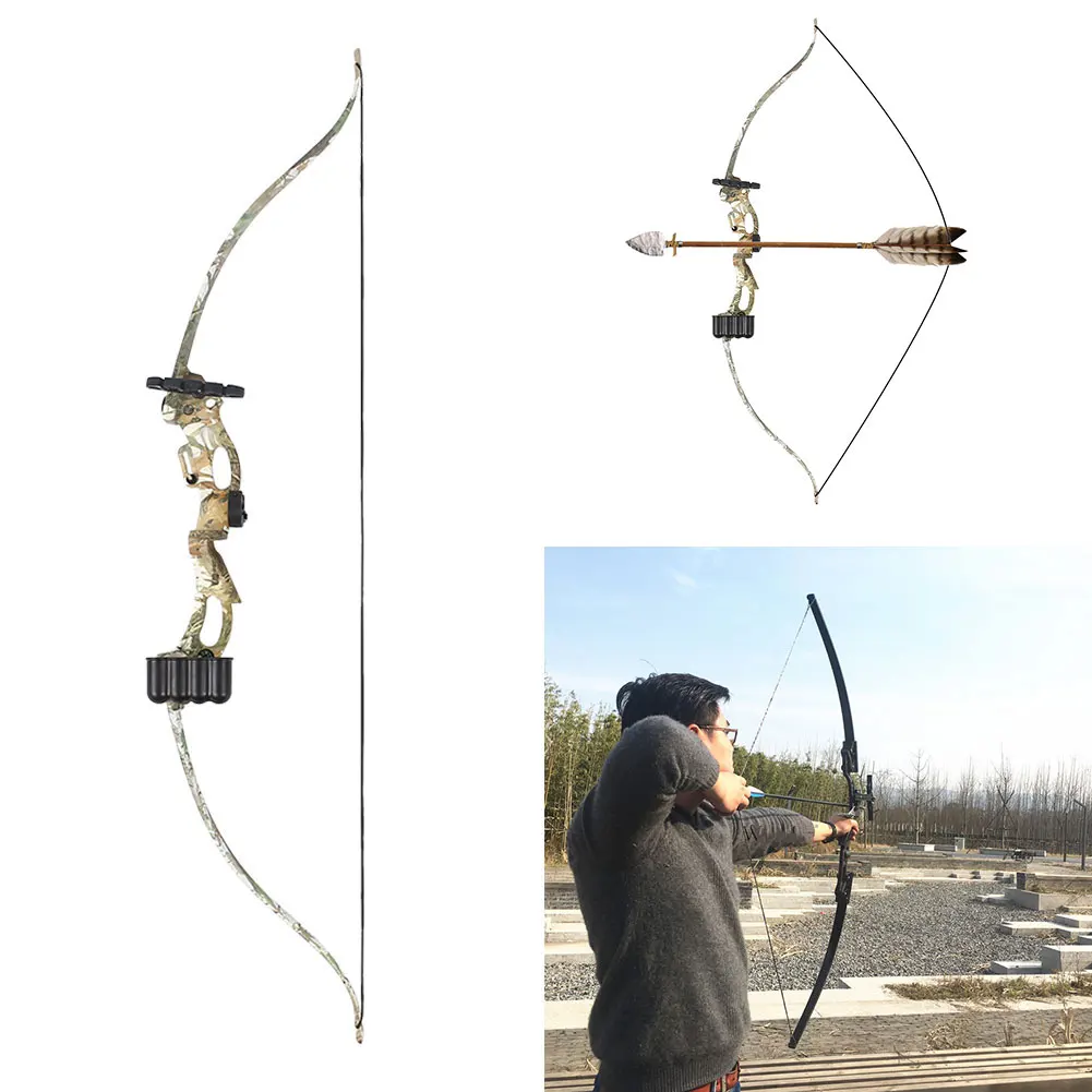 

Suit Shooting Set Bow Arrow Professional 51'' Powerful Outdoor Hard
