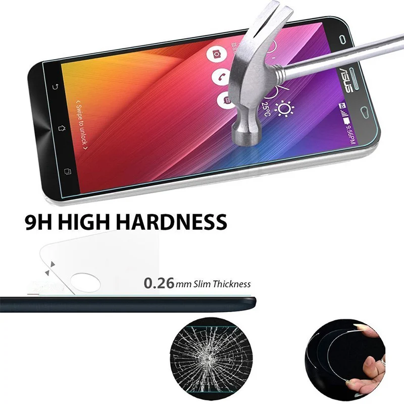 Защитная пленка для экрана для Asus Zenfone 2 Laser 3 Deluxe 3S Max ZE500KL ZE550KL ZE601KL ZC521TL glass on 3 Max ZC520TL ZC553KL ZC551KL