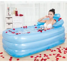 Для взрослых надувная Ванна утепленные отдельная ванная раскладная ванна детская пластиковая Ванна