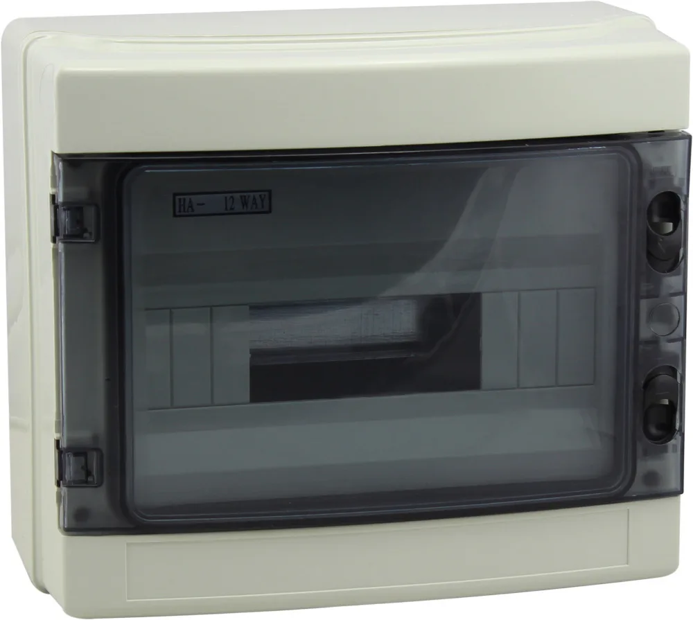 Saipwell 2014 Hot Distribution Box IP66 12 ways Waterproof Plastic Distribution Box HA series