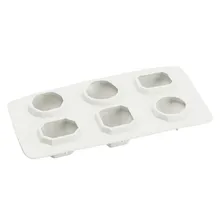 3D Алмазный драгоценный камень холодный кубик льда Шоколад Мыло лоток силиконовый Gummy домашний кухонный лед форма для выпечки высокого качества Горячая YF