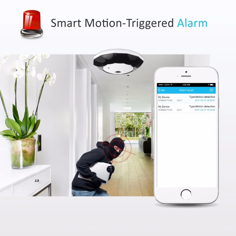 IP камера SANNCE 360 МП панорамная Wifi|ip camera 360|wifi security cameravideo ip |