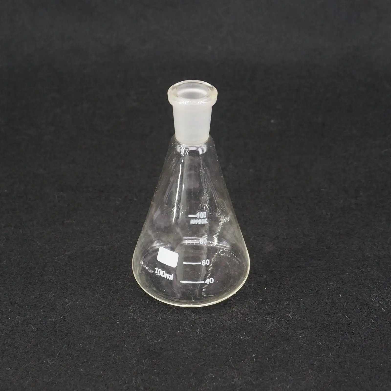 

100ml Quickfit 14/23 Joint Lab Conical Flask Erlenmeyer Boro Glass Graduated