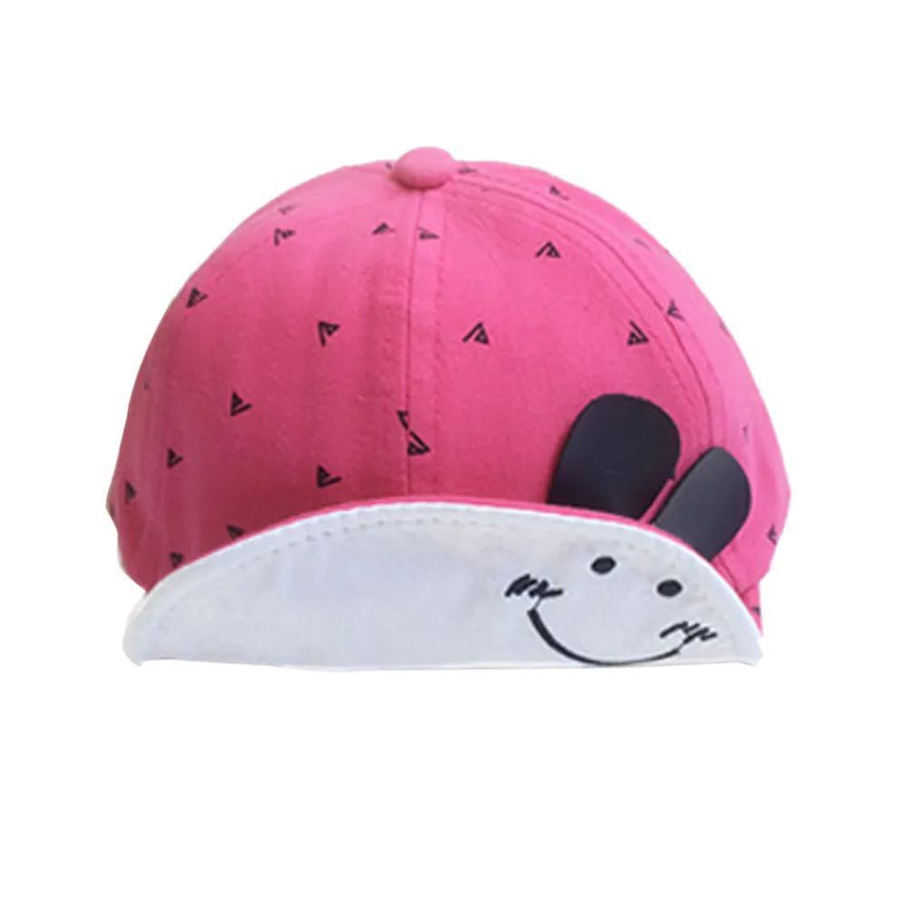 Hot Pink Шапка для новорожденных, шапка для новорожденных, реквизит для фотосессии, детская зимняя шапка для мальчиков и девочек, детские аксессуары для мальчика, бейсболка для новорожденных - Цвет: Hot Pink