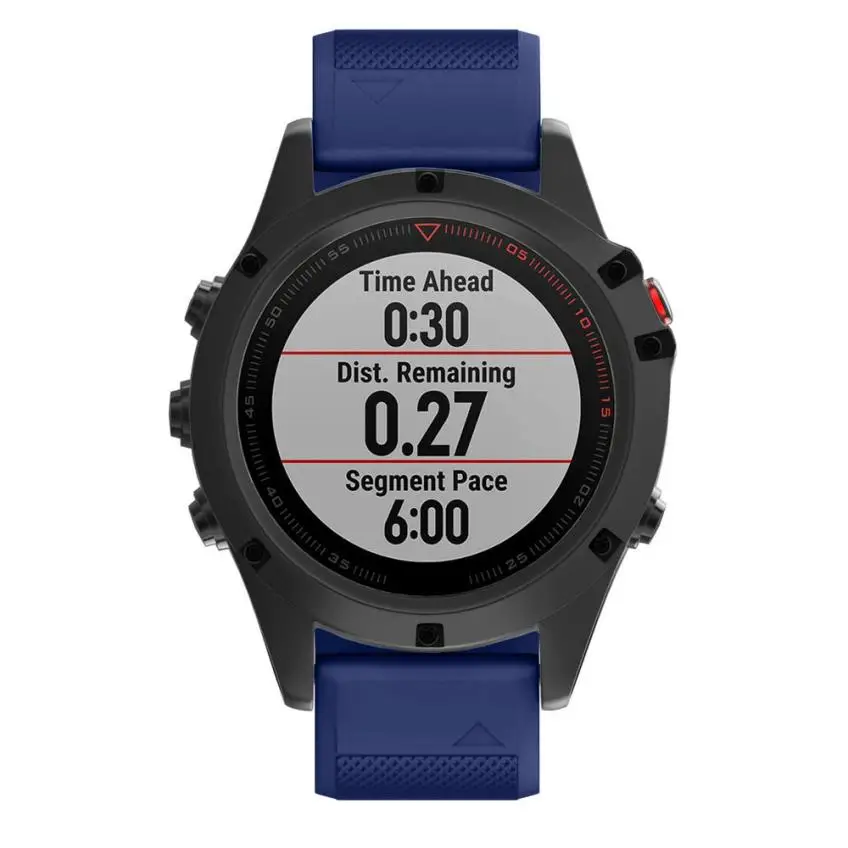 Замена silicagel быстрой установке Группа ремешок для Garmin Fenix 5x GPS часы Лидер продаж ремешок силикагель z1025 челнока