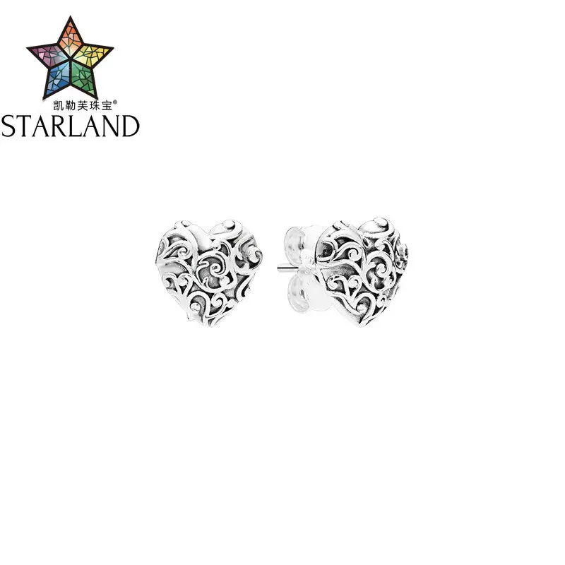 

Starland 100% 925 Sterling Silver Elegant temperament CZ Earrings Elegant temperament jewelry Fit woman Gift