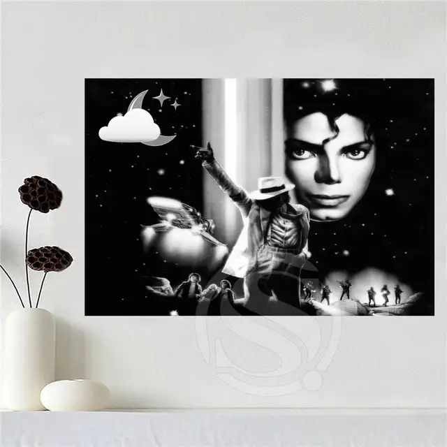 Custom canvas poster Art Michael Jackson Home Decoration poster cloth