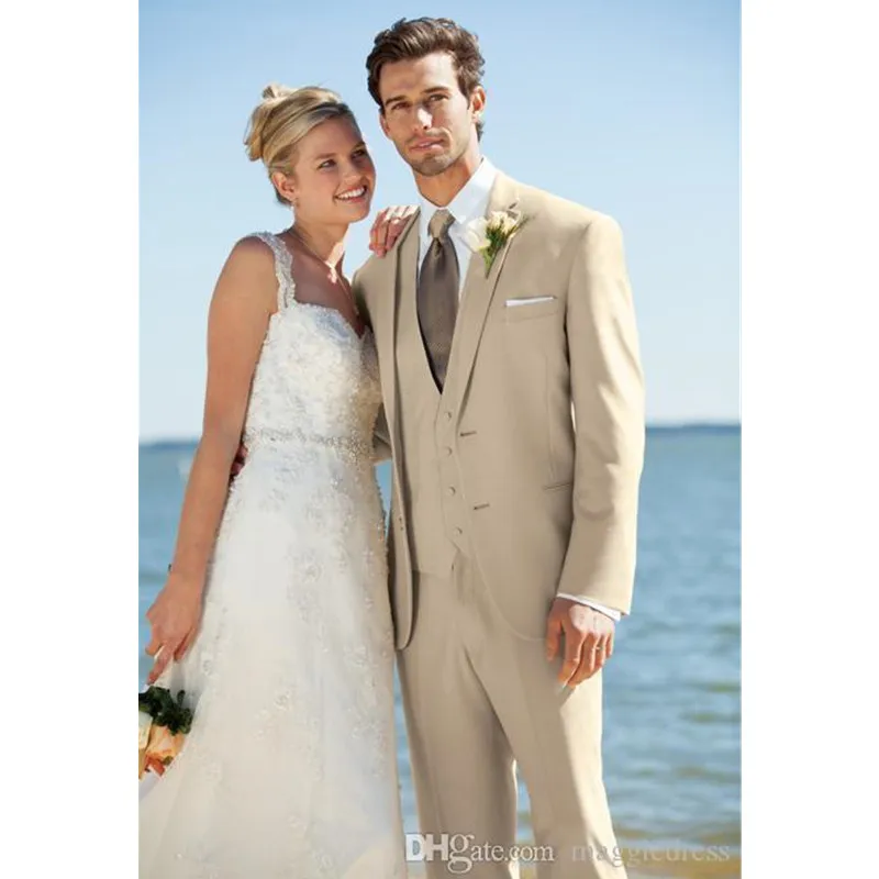 23-1Fashion Two Buttons Purfle Process Groom Wear With Vest Groom Wedding Suits Business Groom Tuxedos Men's Dresses Groomsman Custom Made