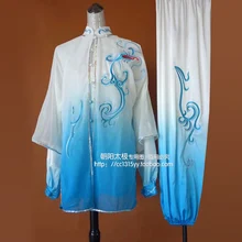 Tai chi clothing Martial arts suit kungfu uniform taiji clothes performance exercise embroidery for men women children boy girl