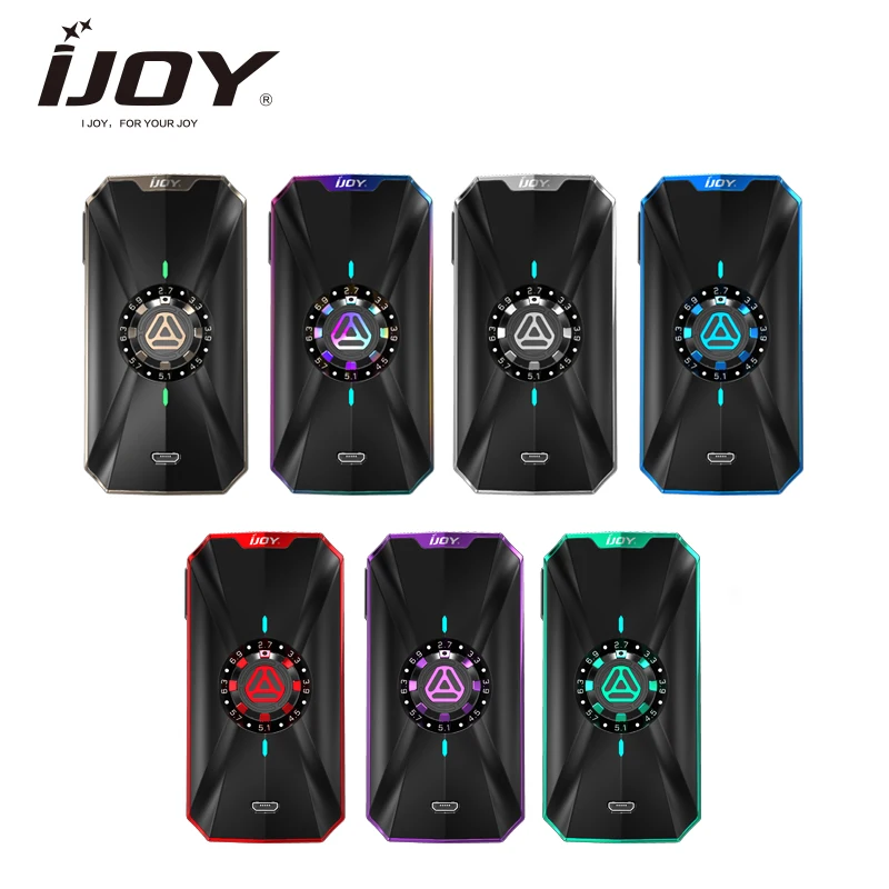 

100% original IJOY ZENITH 3 mod support dual 20700 batteries 360W box mod zenith 3 semi-mechanical box mod vs captain pd270 mod