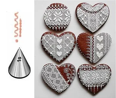 

2014 Real Cookie Cutter Mold Wilton Baking Tools Decorating Tip Ultrafine Writing Brush 1s Lace Embroidered Cupcakes Essential