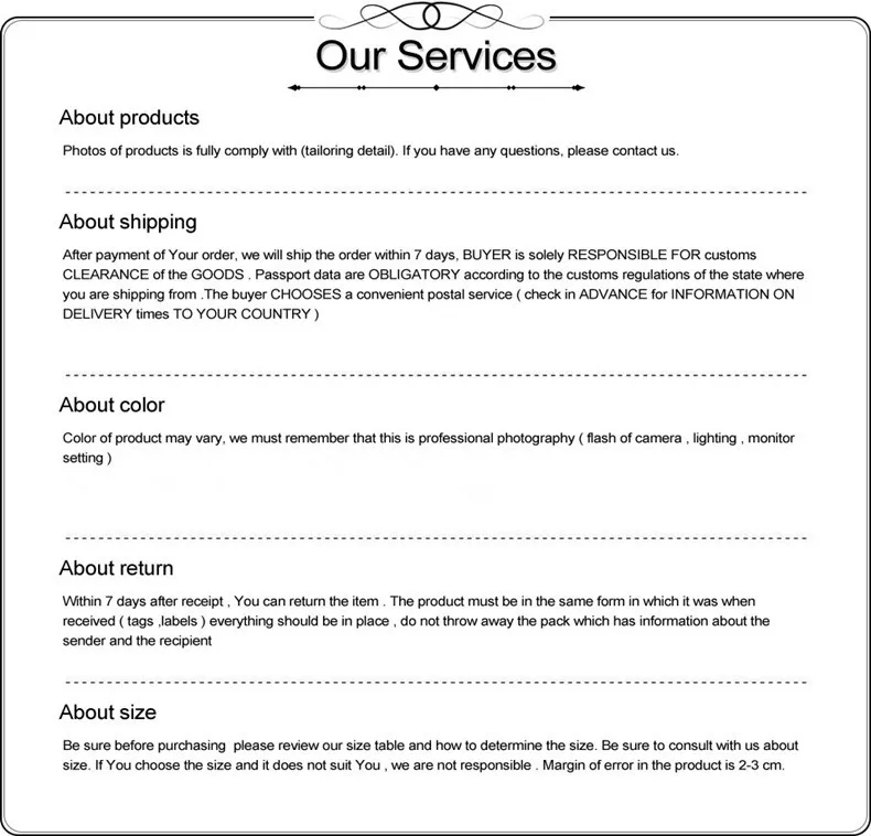 services