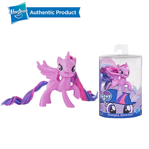 FurReal Friends, My Little Pony с рисунком из мультфильма «Мой Маленький Пони» друзей 3-дюймовая пленка маленькие пони всех цветов радуги; платье в серии «Lyra Heartstring редкость фигурка коллекционная игрушка - Цвет: TWILIGHT SPARKLE